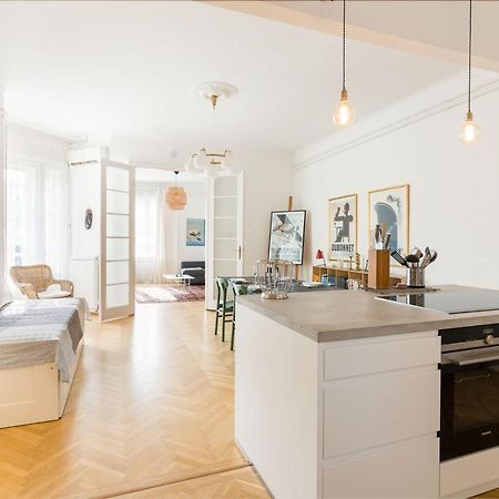 Klauzal Apartment W/3 Bedrooms, French Balcony Budapest Ngoại thất bức ảnh