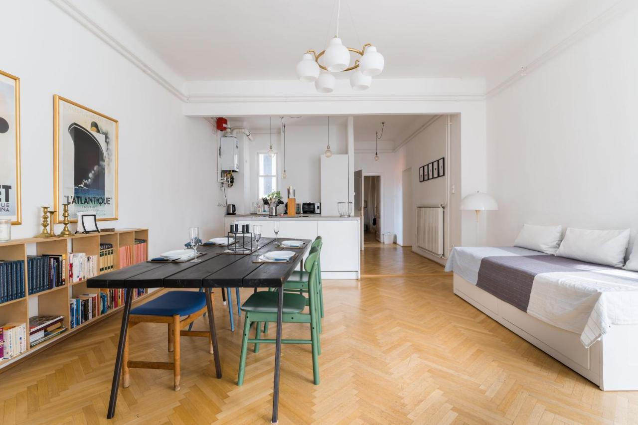 Klauzal Apartment W/3 Bedrooms, French Balcony Budapest Ngoại thất bức ảnh