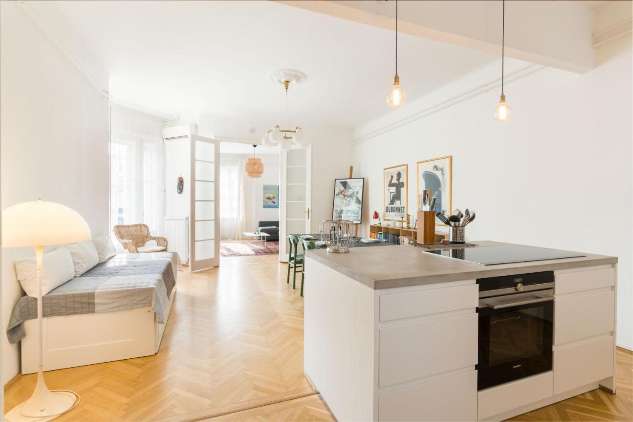 Klauzal Apartment W/3 Bedrooms, French Balcony Budapest Ngoại thất bức ảnh