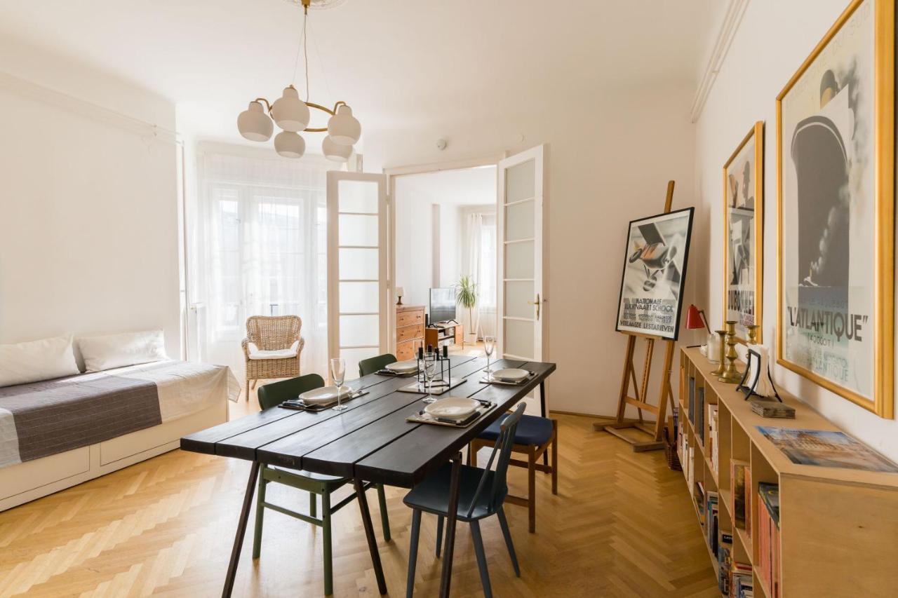 Klauzal Apartment W/3 Bedrooms, French Balcony Budapest Ngoại thất bức ảnh