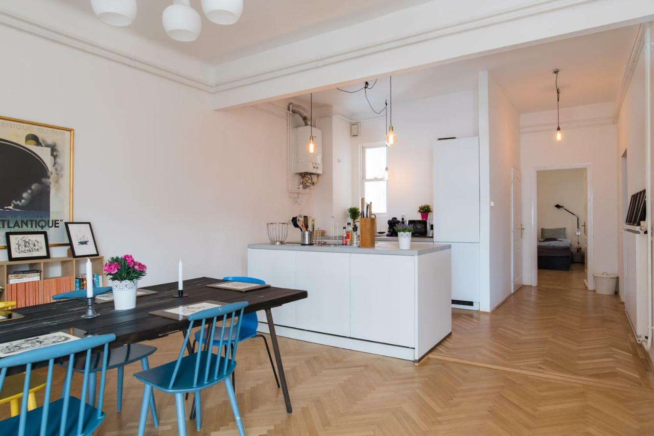Klauzal Apartment W/3 Bedrooms, French Balcony Budapest Ngoại thất bức ảnh